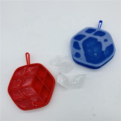 China Spirit Viable BPA Free Lid Ice Maker Ball Squeeze Press Silicone Ice Cube Trays Lolly Molds Trays for sale