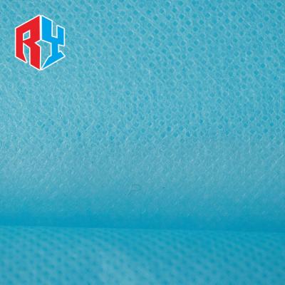 China Factory Sustainable Stock Hot Selling Roll Packing Blue PP Spunbond Non Woven Fabric for sale