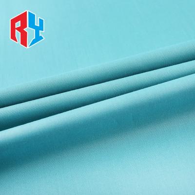 China Competitive price 48*48 viable custom color single spun polyester dying woven fabric for thobe for sale