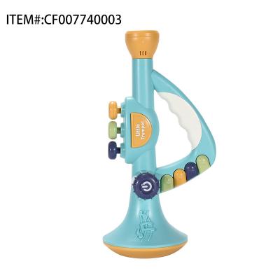 China Kids Teaching ABS Multifunctional Educational Baby Boy Plays Little Trumpet For Birthday Gift/Present for sale