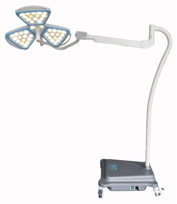 China Plastic Mobile Led Operating Light For OR Portable Type Room And Emergency Light Color Temperature Adjustable From 3500k To 5000k for sale