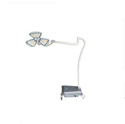 China Steel Battery Operated Medical Surgical Led Exam Lights Mobile Stand For Operating Room for sale