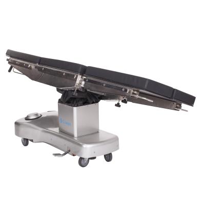 China Steel Radiolucent Surgical Operation Bed Portable Rotating Medical Operation Table for sale