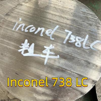 China Auf Nickel basierende Legierung Inconel 738LC Runde Stange OD 25mm 792cc/In792 Runde Stange zu verkaufen