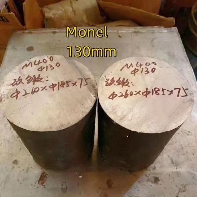 China Monel 400 Barra redonda de aleación Superficie negra ASTM B164 Aleación de níquel Monel 400 Varilla brillante OD130 mm en venta