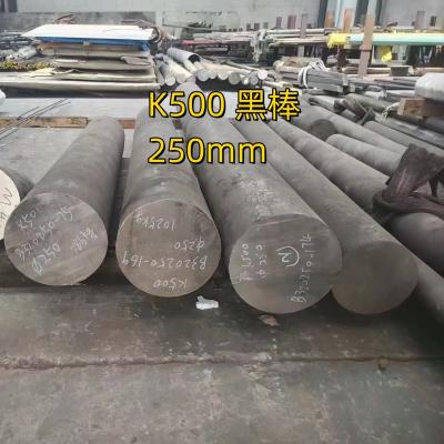 Cina ASTM B164 Monel K500 Legatura Bar Ronda Superficie Nera OD 250mm ASTM B164 Nickle Alloy Rod in vendita