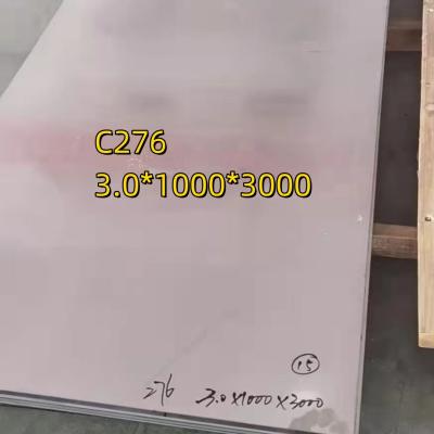 Chine Alliage à base de nickel C276 UNS N10276 Hastelloy C276 Plaque 4*1000*6000 mm à vendre