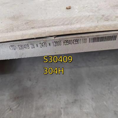 Китай ASTM A240 304H S30409 AISI 304H Нержавеющая стальная плита 3-60*1500*6000MM продается