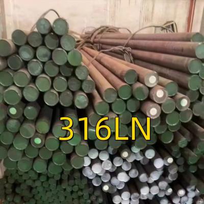 China 316LN Stainless Steel Bar UNS S31653 Round Rod OD 75mm 110mm Black Surface For Trauma nails for sale