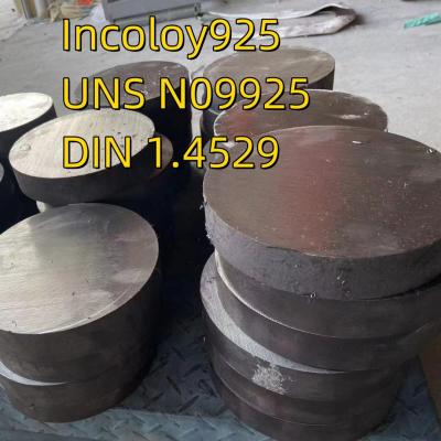 China Incoloy925 UNS N09925 DIN 1.4529 X1NICRMOCUN25-20-7 Stainlesss Steel Round Bar 10-200MM for sale