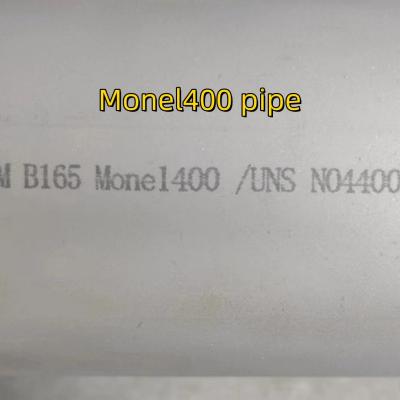 중국 ASTM B165 모넬 400 /UNS NO4400 114.3X6.02X6000mm 모넬 합금 400 매듭 없는 파이프 판매용