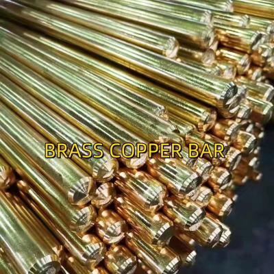 China JIS H3250-2006 EN12163-98 C3604 Type Brass Copper Rod C37710 Brass Alloy Round Rod / Bar en venta