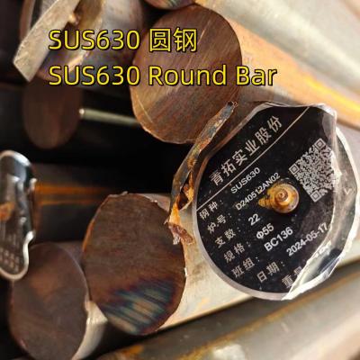 China Hot Rolled Forged SUS 630 AISI 17-4pH/AISI 630 Solid Round Stainless Steel Bar OD55mm for sale