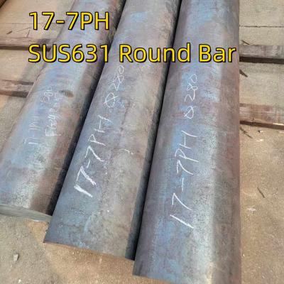 China SUS631 Stainless Steel Square Round Bar Cold Drawn  Hot Rolled 17-7PH Round Bar OD 100mm for sale