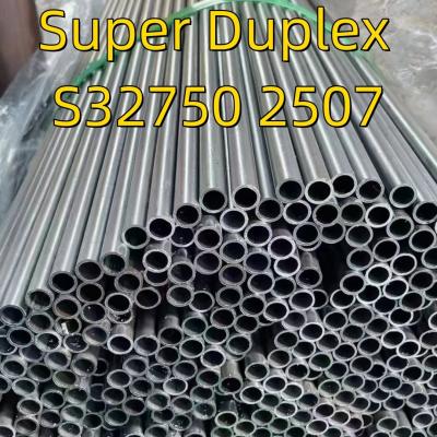 China Super Duplex S32750 2507 Seamless  Steel Pipe 34*3*6000mm DIN1.4410 Bright Pipe for sale