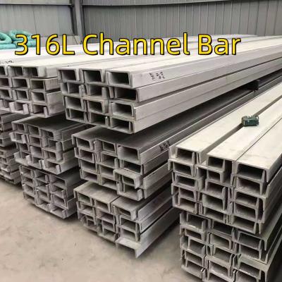 Cina Barra di canale in acciaio inossidabile 304 ASTM A276 TP304 laminata a caldo Profilo di canale 100*48*5,3 mm in vendita