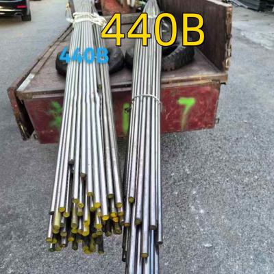 Chine SS440B 9Cr18MoV AISI 440B Diameter 55mm AISI 440A 440B 440C Hot Rolled Stainless Steel Round Bar à vendre