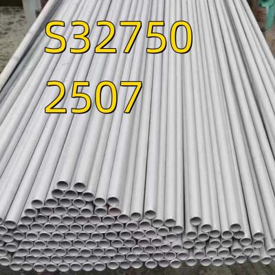 China UNS32750 2507 tubo de acero inoxidable de doble 2 pulgadas de diámetro SCH40S 20 pies de longitud en venta