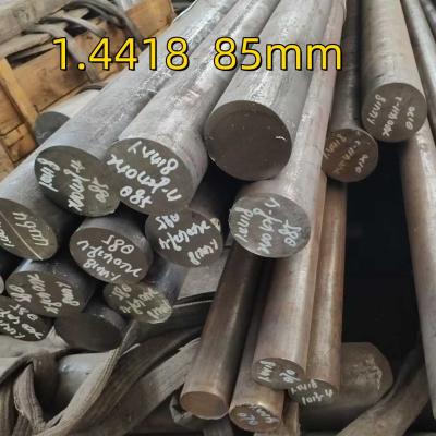 Chine Barre ronde en acier inoxydable DIN 1.4418 S165M éteinte et trempée OD 85mm EN1008-3 Avec certificat 3.1 à vendre