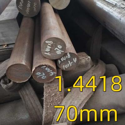 China 1.4418 X4crnimo16-5-1 Barra redonda laminada a quente de aço inoxidável martensítico 70MM EN1008-3 à venda