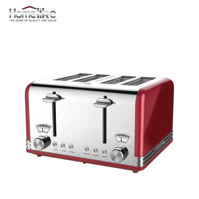 China Commercial Hotel Bread Maker Toaster Home Use Toaster 4 Slices Toaster for sale