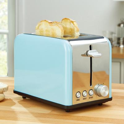 China New Design Hotel LED Display Automatic Bread Toaster 2 Slices Home Use 2 Slice Toaster CE/BS/ETL for sale