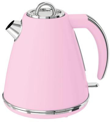 China 360 Degree Rotation Base Factory Customized High Quality Stainless Steel Electric Kettle 1.7L Kettle for sale