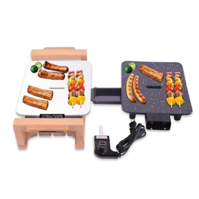 China Household Novelty BBQ Grill Korean Electric Smokeless Grill Indoor Stove Top BBQ Grill for sale