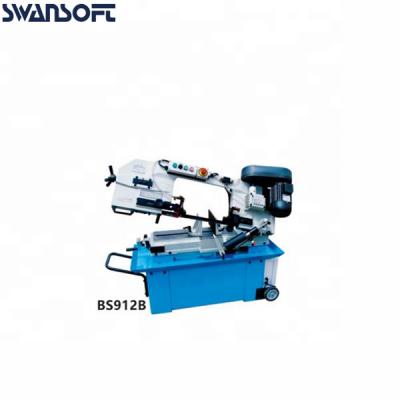 China Factory direct BS-912B horizontal hydraulic semi-automatic small metal cutting band saw machine for sale