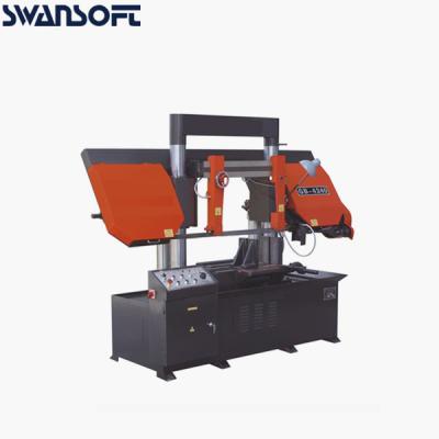 China GB4240 Horizontal Dual Column Metal Cutting Band Sawing Machine Manual Bandsaw for sale