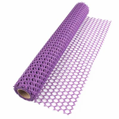 China Factory Supply Wholesale Purple Mesh Poly Deco Mesh For Decorative Flowers for sale