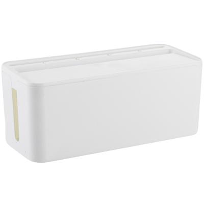 China Eco-friendly TB-13 Power Cable Collecting Cable Management Box and Power Outlet Plug Anti-dust Storage Box for sale