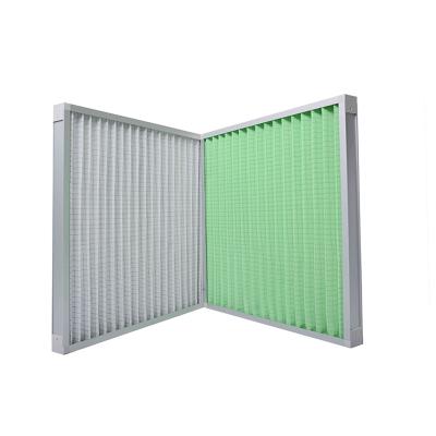 China 2021 hot sale portable washable pleated synthetic fiber air filter for sale