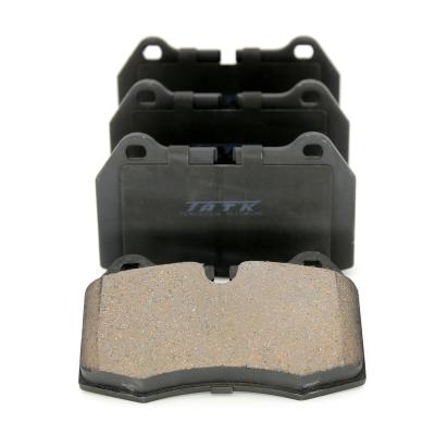 China Good quality tatk ceramic car brake pads semi-metallic ceramic auto brake pad for BMW 34116761249 3314 brake pads for sale