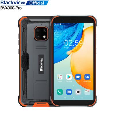 China Dual SIM Card Popular Smart Phones Blackview BV4900 Pro Full Screen Mobile Phone Rugged NFC Phone for sale