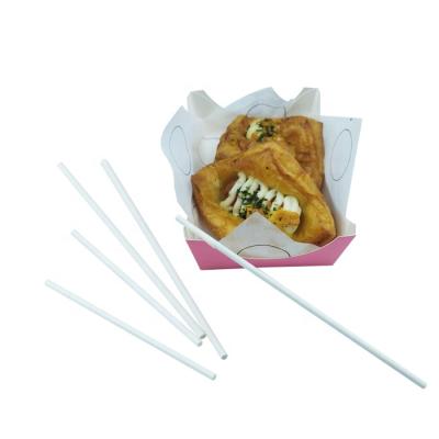 China Eco Sustainable Restaurant Supplier Biodegradable White Coffee Stir Sticks 5.5 for sale