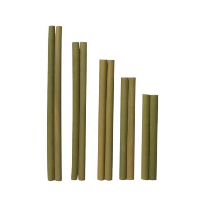 China Variety Size Disposable Wooden Straws Factory Price Bamboo Straws Supplies for sale