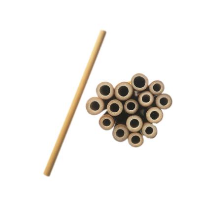 China Disposable Eco Friendly Compostable Disposable Natural Organic Bamboo Straw for sale