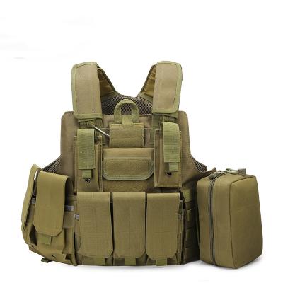 China Custom Wholesale Supermarket Seven Colors Outdoor Waterproof Military Tactical Vest for sale