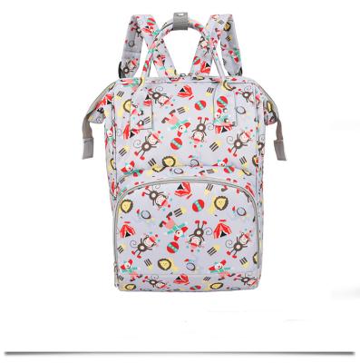 China Popular Designer Large Capacity Water Resistant Waterproof Mummy Baby Diaper Backpack for sale