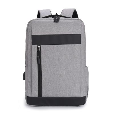 China With USB four color wholesale Oxford USB college school backpack custom casual waterproof filling students for sale