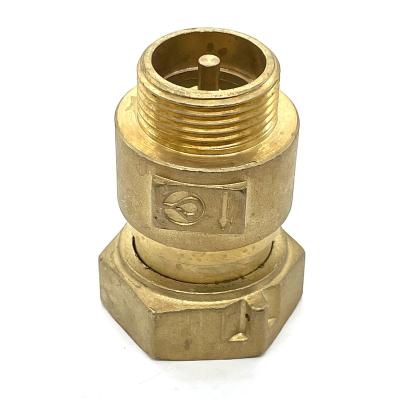 China General Tmok China Manufacture Extension Common Source DN15~20 Vertical Brass Water Meter Check Valve for sale