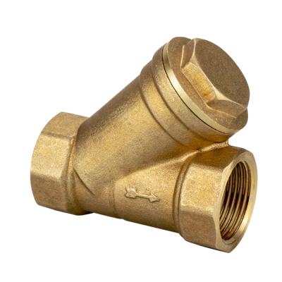 China TMOK General High Quality Factory Direct Check Valve TK601 Y Pattern Brass Strainer for sale