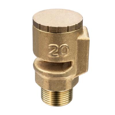 China TMOK China Factory BSP General Vacuum Valve Dn15~50 Air Releasing Male Thread Brass Vacuum Breaker Valve for sale