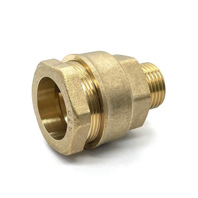 China TMOK Home Factory Wholesale Price 25mmX1/2Inch Brass Pipe Fitting For Pex Crimp for sale