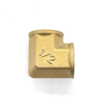 China TMOK TK-1726-B Brass Single Unions Good Quality Price Best 90 Degree Female Thread Brass Forged Fittings For Plumbing for sale