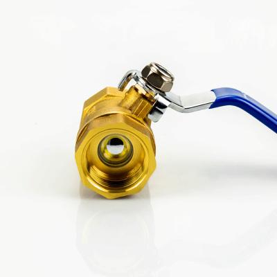 China General Brass Ball Valve Water Tap Valve 1/2inch 3/4inch Female Thread Brass Valve For Plumbing Pipes for sale