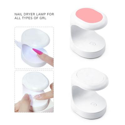 China Professional Nail Beauty 16w Led UV Light Tool Phototherapy Lamp Nail Polish Treatment Light Gel Mini Nail Dryer Nail Art Curing Lamp for sale