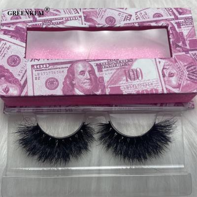 China Custom False Mink Lashes Natural Long Full Colored Soft Tapered Strip Eyelashes 3d Lashes Wholesale for sale