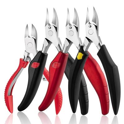 China Nail Art Nipper Scissors Dead Skin Nail Beauty Stainless Steel Toenail Trimmer Nail Clippers Pedicure Tools for sale